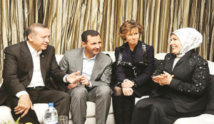 Syrian-president-and-Turkish-prim-minister