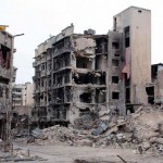 Syria war Building