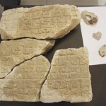 Tablet found in Armenian church ruins