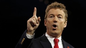 Republican presidential candidate Rand Paul