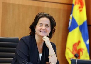 President of the Francophone Parliament of Brussels, Julie De Groot (Source: Orer.eu)