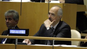 Bashar Ja’afari, the Syrian ambassador to the United Nations ©AP