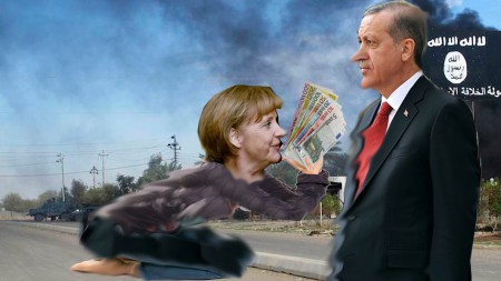 Merkel erdogan beging