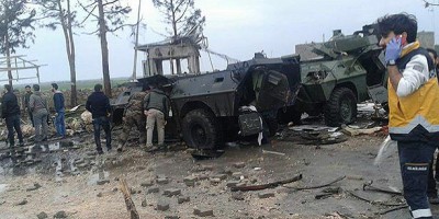 he attack was carried out around 6 a.m. (0400 GMT) by Kurdistan Workers Party (PKK) militants in the town of Nusaybin, near the Syrian border. (Photo: DHA)