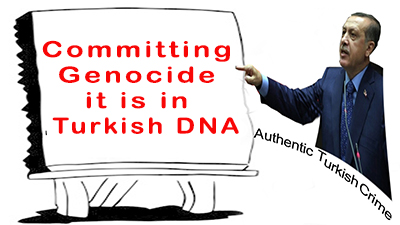 Erdogan with Genocide