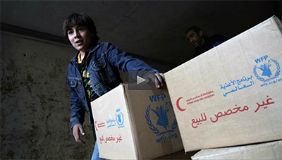 Syria sending aid deir zor