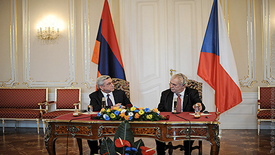 Armenian czech president