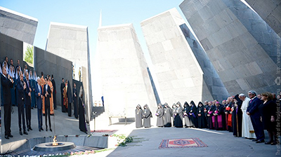 Pope at Armenin genocide