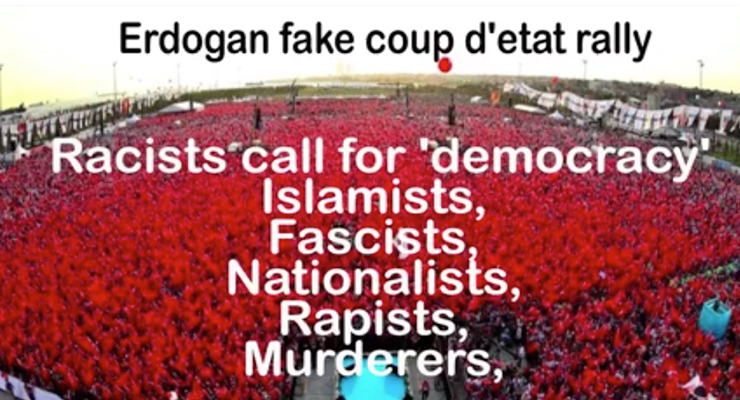 Erdogan coup rally