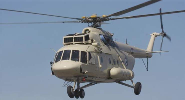 An Egyptian helicopter gunship (file photo)