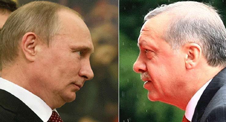 Russian President Vladimir Putin and Turkish President Recep Tayyip Erdogan (File Photo: AFP)