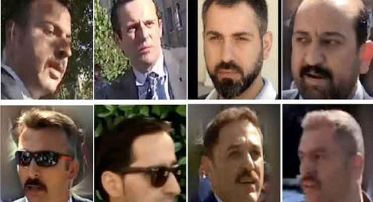 Washington Police Release Video Of 8 More Erdoğan Bodyguards Wanted For Attack