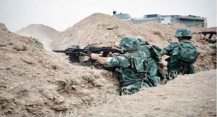 Nagorno-Karabakh servicemen wounded