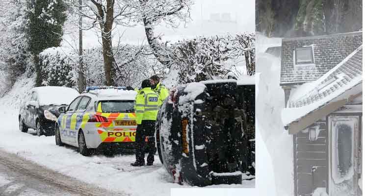 UK, Snow and the Russians