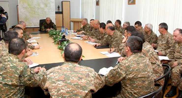 Artsakh President meets supreme command staff of Defense Army - Gagrule.net