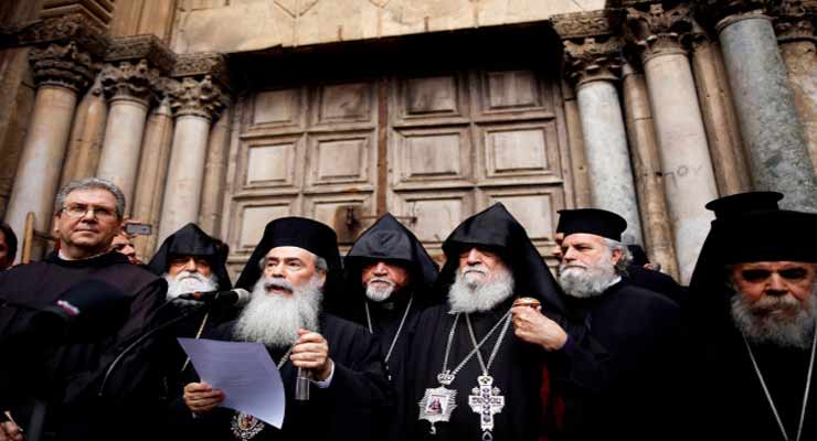 Christians in Jerusalem's under threat