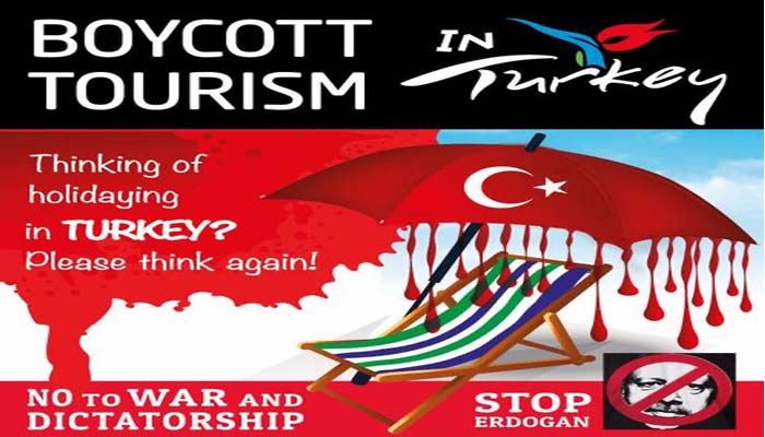 Don't holiday in Turkey There is a direct relationship between tourism in  Turkey, the Erdoğan regime, and the arms trade. #BoycottTurkey - Gagrule.net