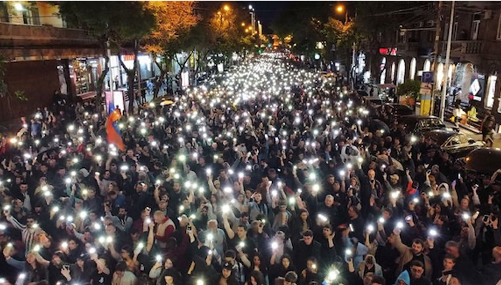 Hundreds More Arrested As Anti-Pashinyan Protests Continue In Armenia ...