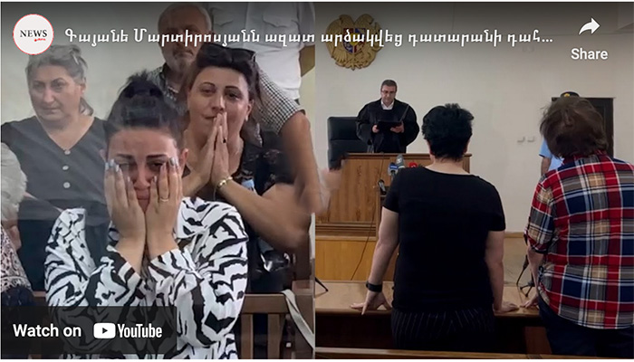 Armenia Fallen Soldiers Mother Sentenced To 4 Years In Prison In